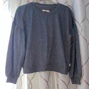 Ugg gray balloon sleeve crewneck sweatshirt